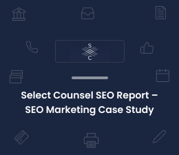 SEO Case Study - Select Counsel